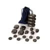 Hot Stone Set Von TAOline. 20 Basalt Massagesteine. Einsteiger-Set 5